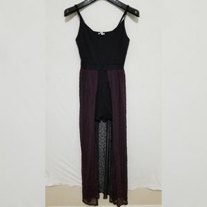 Black & Red Large Charlotte Russe Romper